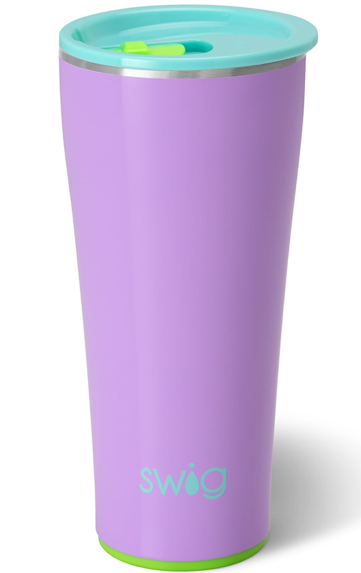 Swig Life 32oz Insulated Tumbler, Travel Coffee Tumbler with Lid, Cup Holder Friendly Travel Coffee Mug, Stainless Steel with Lid (Wanderlust)