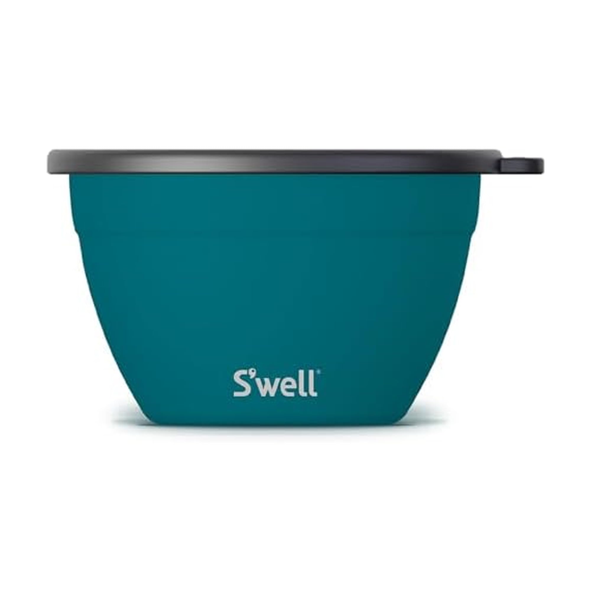 S’well Stainless Steel 64oz Salad Bowl Kit, Paper Cutouts Design, Includes 2oz Mini Canister and Removable Tray, Leakproof, Easy to Clean, Dishwasher Safe