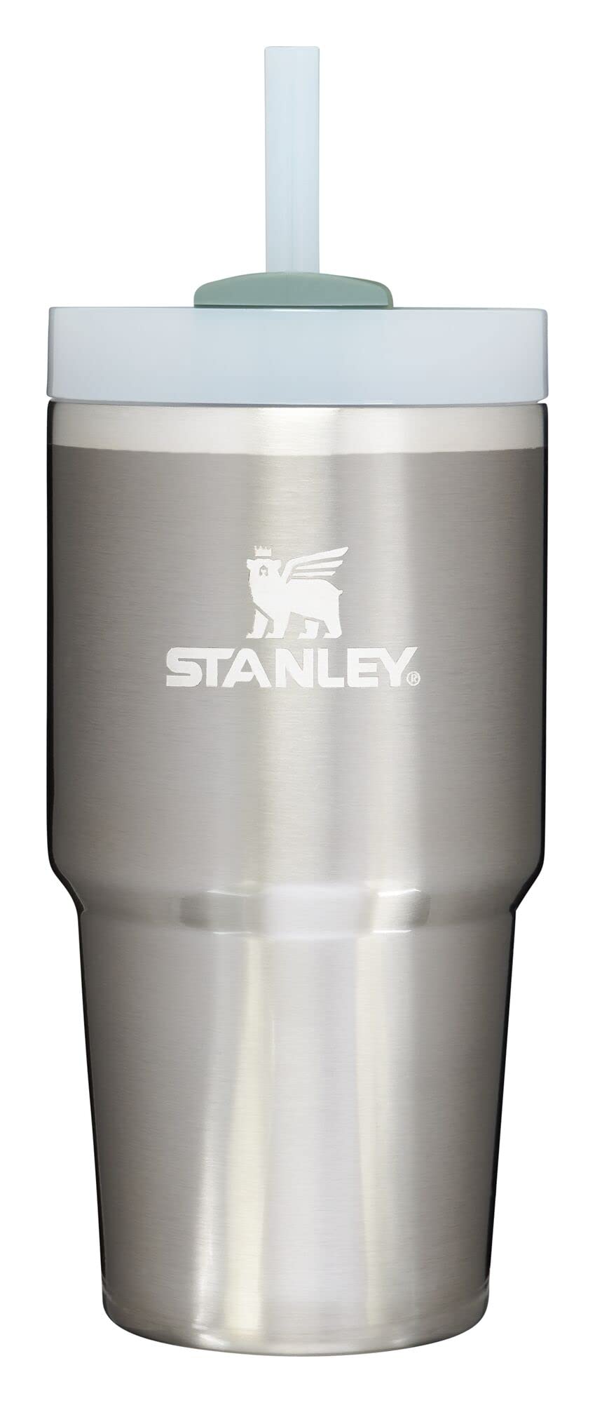 STANLEY Quencher H2.0 Tumbler with Handle and Straw 40 oz Flowstate 3-Position Lid Cup Holder Compatible for Travel Insulated Stainless Steel Cup BPA-Free Rose Quartz 2.0