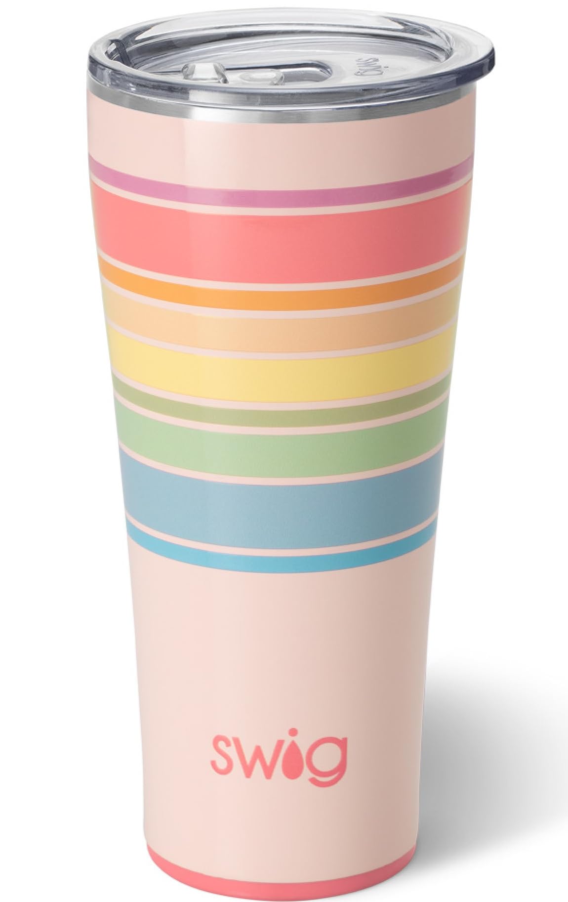 Swig Life 32oz Insulated Tumbler, Travel Coffee Tumbler with Lid, Cup Holder Friendly Travel Coffee Mug, Stainless Steel with Lid (Wanderlust)