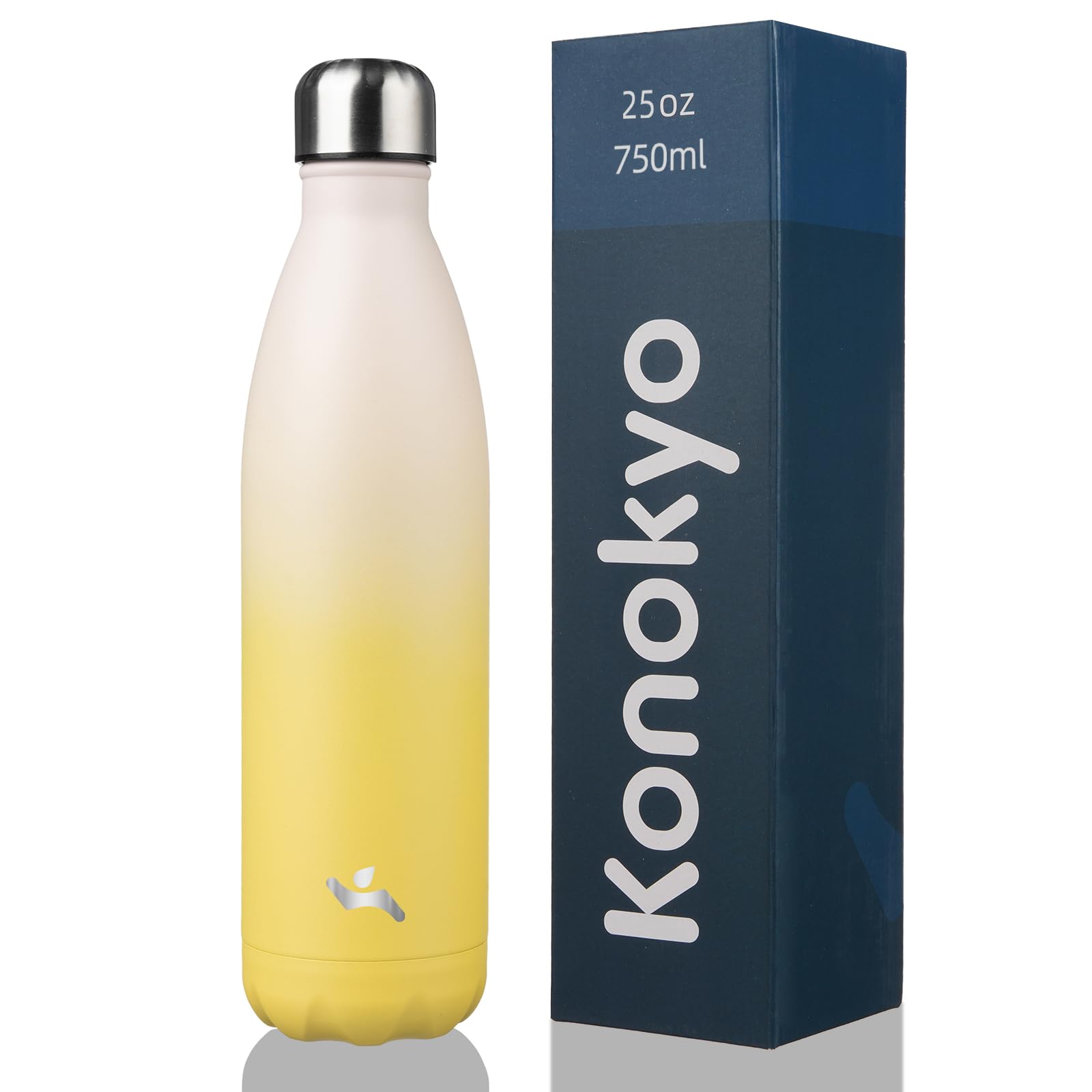 Insulated Water Bottles,12 oz Double Wall Stainless Steel Vacumm Metal Flask for Sports Travel,Lavender