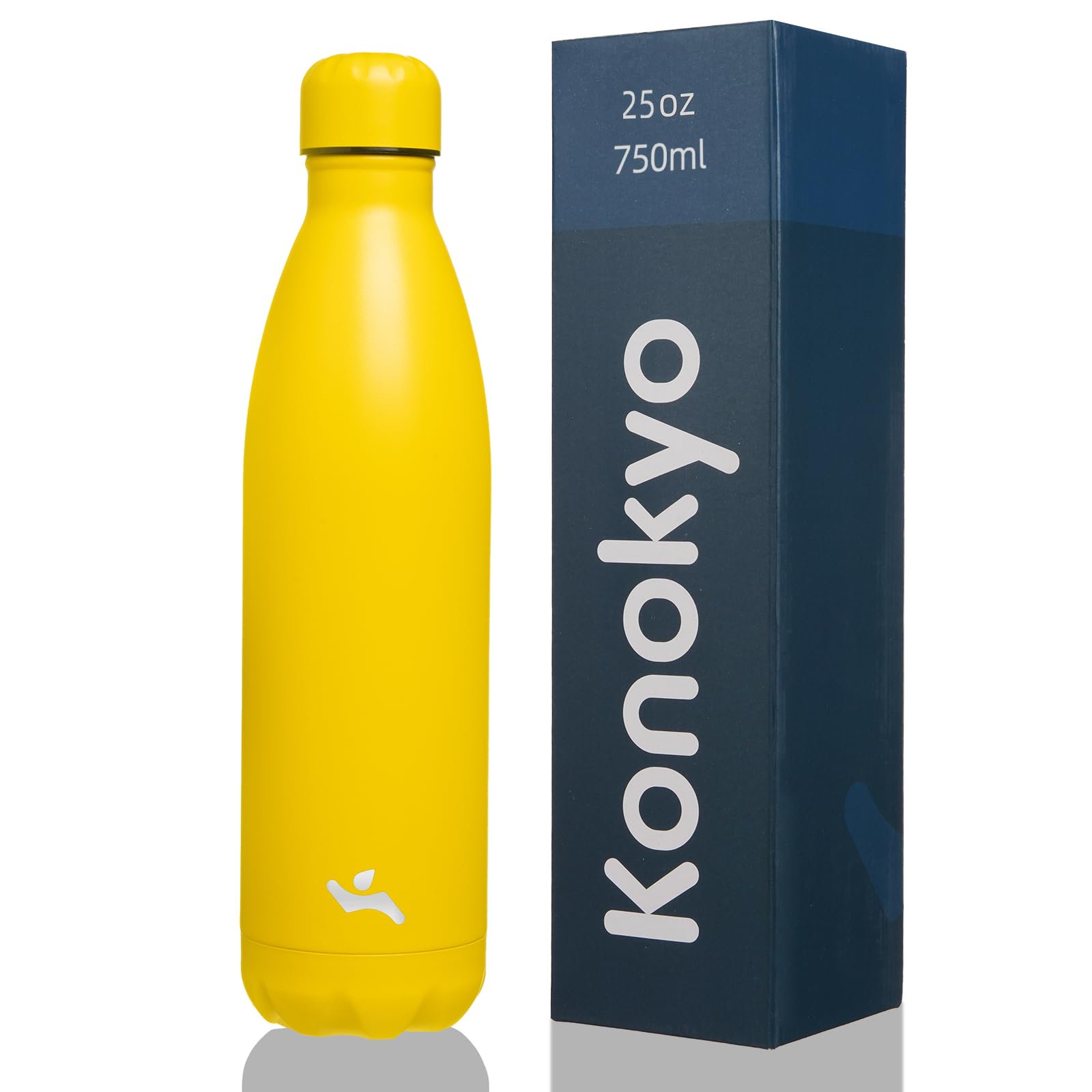 Insulated Water Bottles,12 oz Double Wall Stainless Steel Vacumm Metal Flask for Sports Travel,Lavender