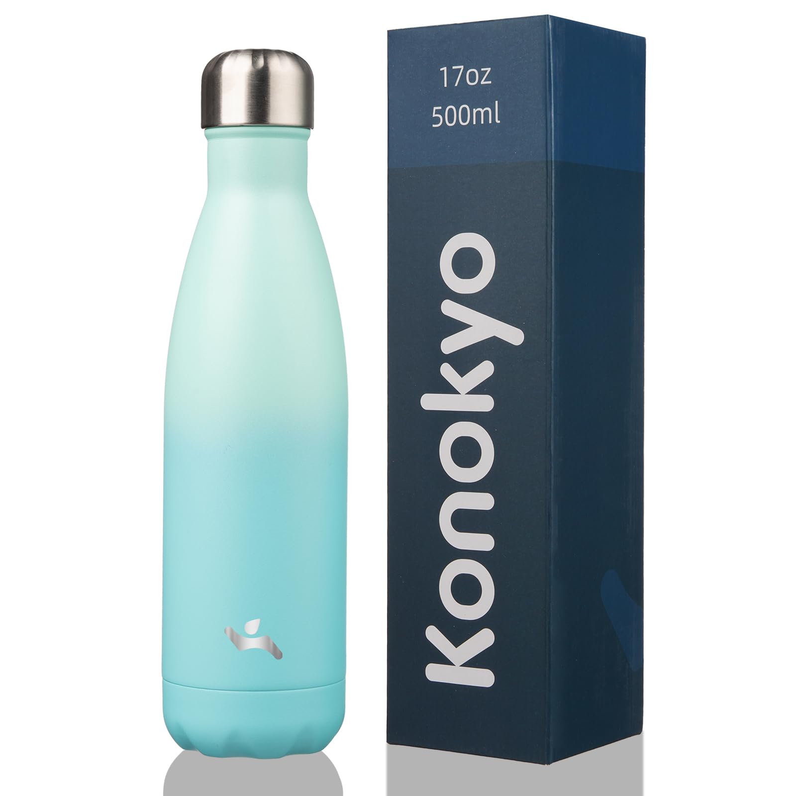 Insulated Water Bottles,12 oz Double Wall Stainless Steel Vacumm Metal Flask for Sports Travel,Lavender