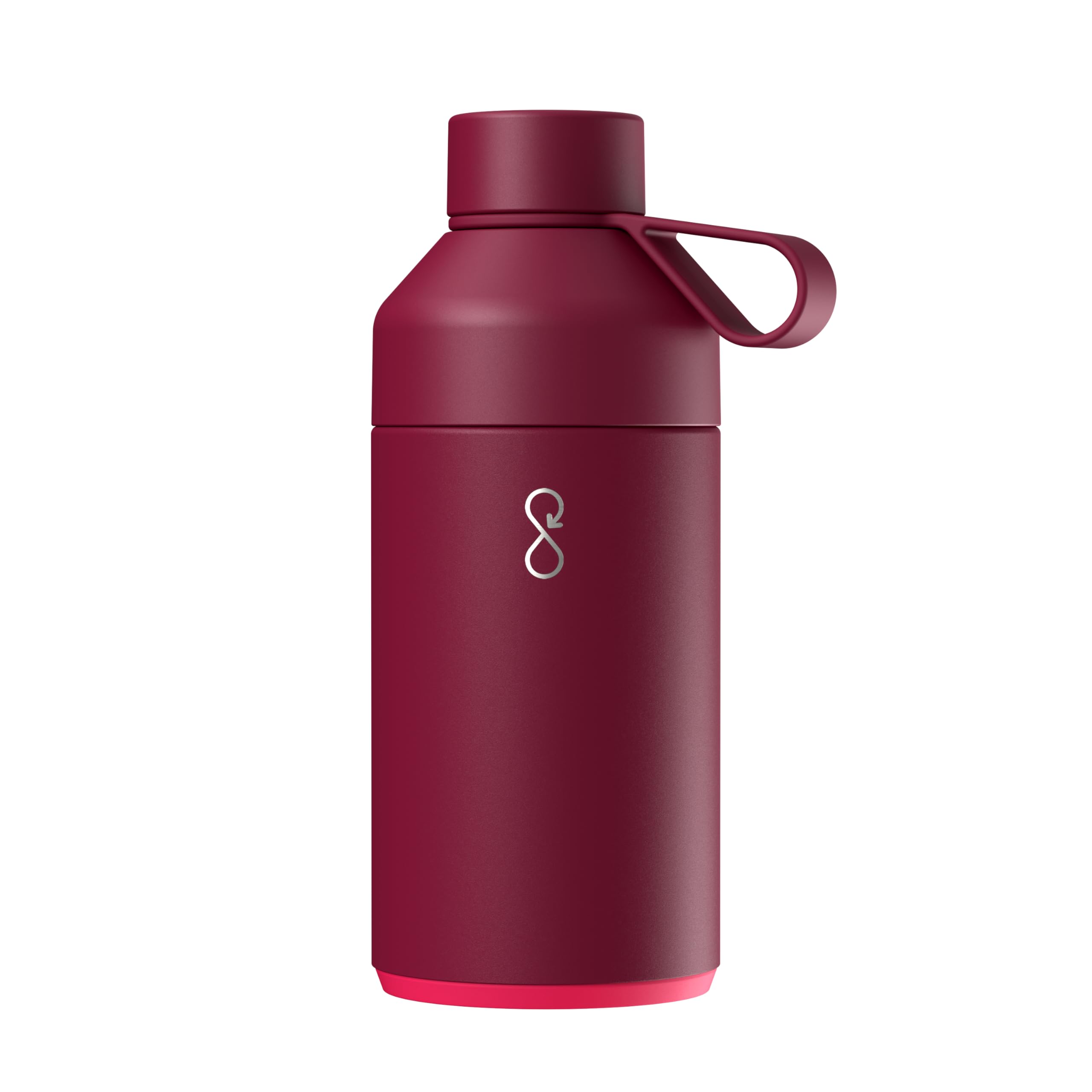 Ocean Bottle Original 17 oz | Stainless Steel Water Bottle | Reusable & Sustainable | Keeps Drinks Cold & Hot | Eco Friendly Gift (Breeze Blush)