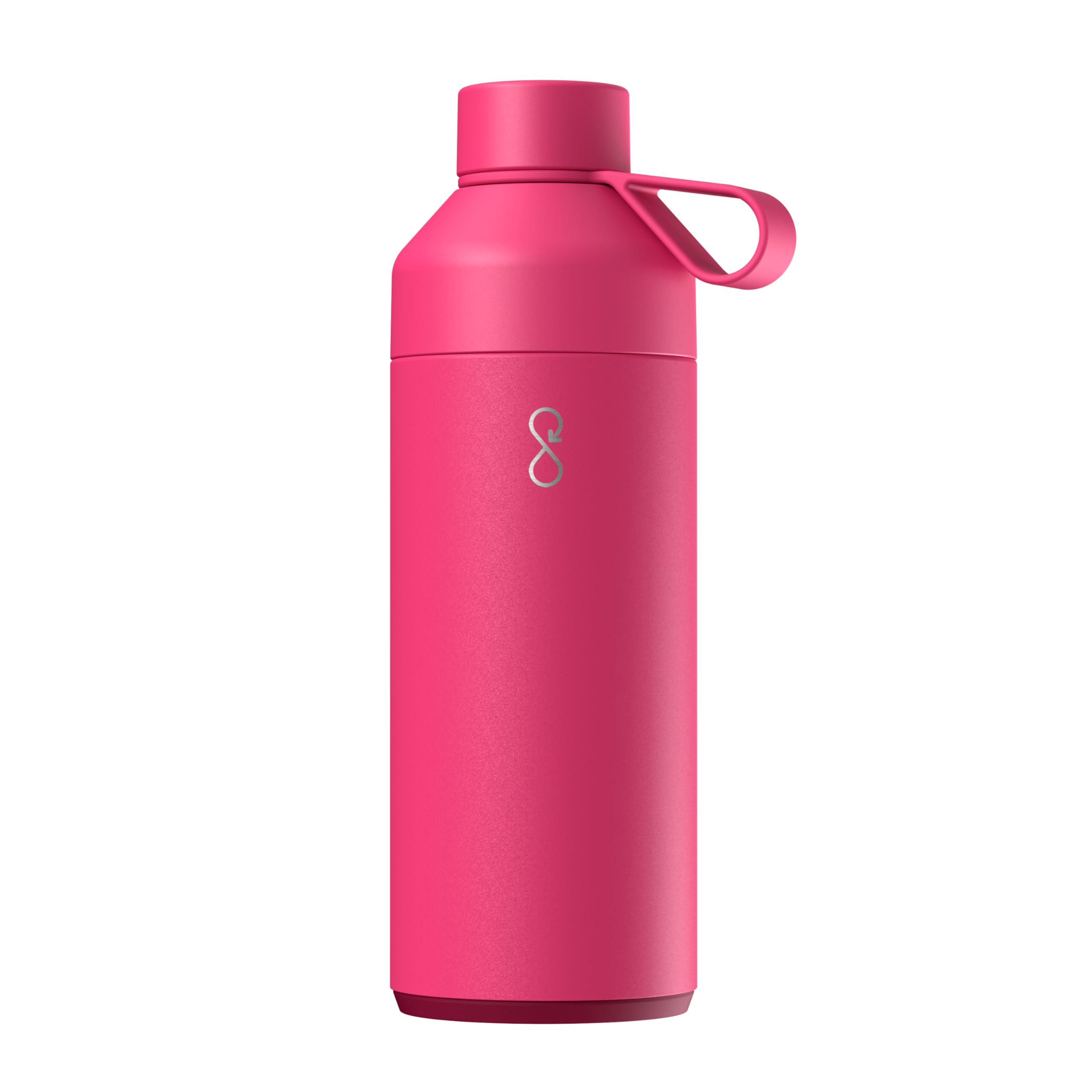 Ocean Bottle Original 17 oz | Stainless Steel Water Bottle | Reusable & Sustainable | Keeps Drinks Cold & Hot | Eco Friendly Gift (Breeze Blush)