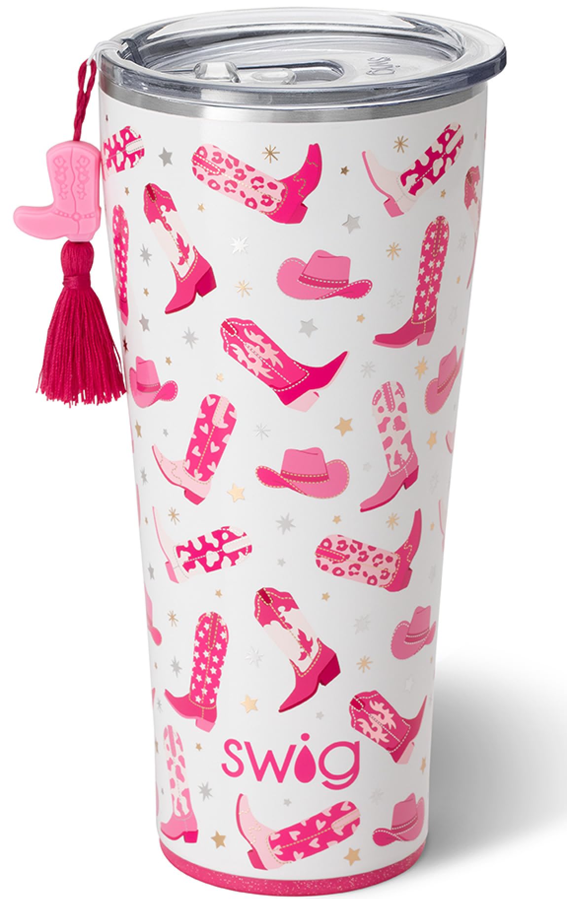 Swig Life 32oz Insulated Tumbler, Travel Coffee Tumbler with Lid, Cup Holder Friendly Travel Coffee Mug, Stainless Steel with Lid (Wanderlust)